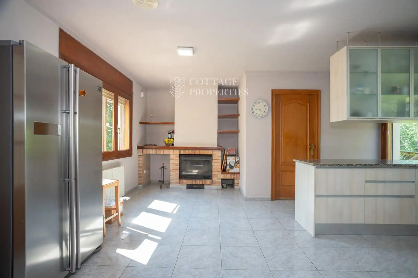 Cocina de Finca rústica en venta en Vilademuls con Aire acondicionado, Calefacción y Piscina