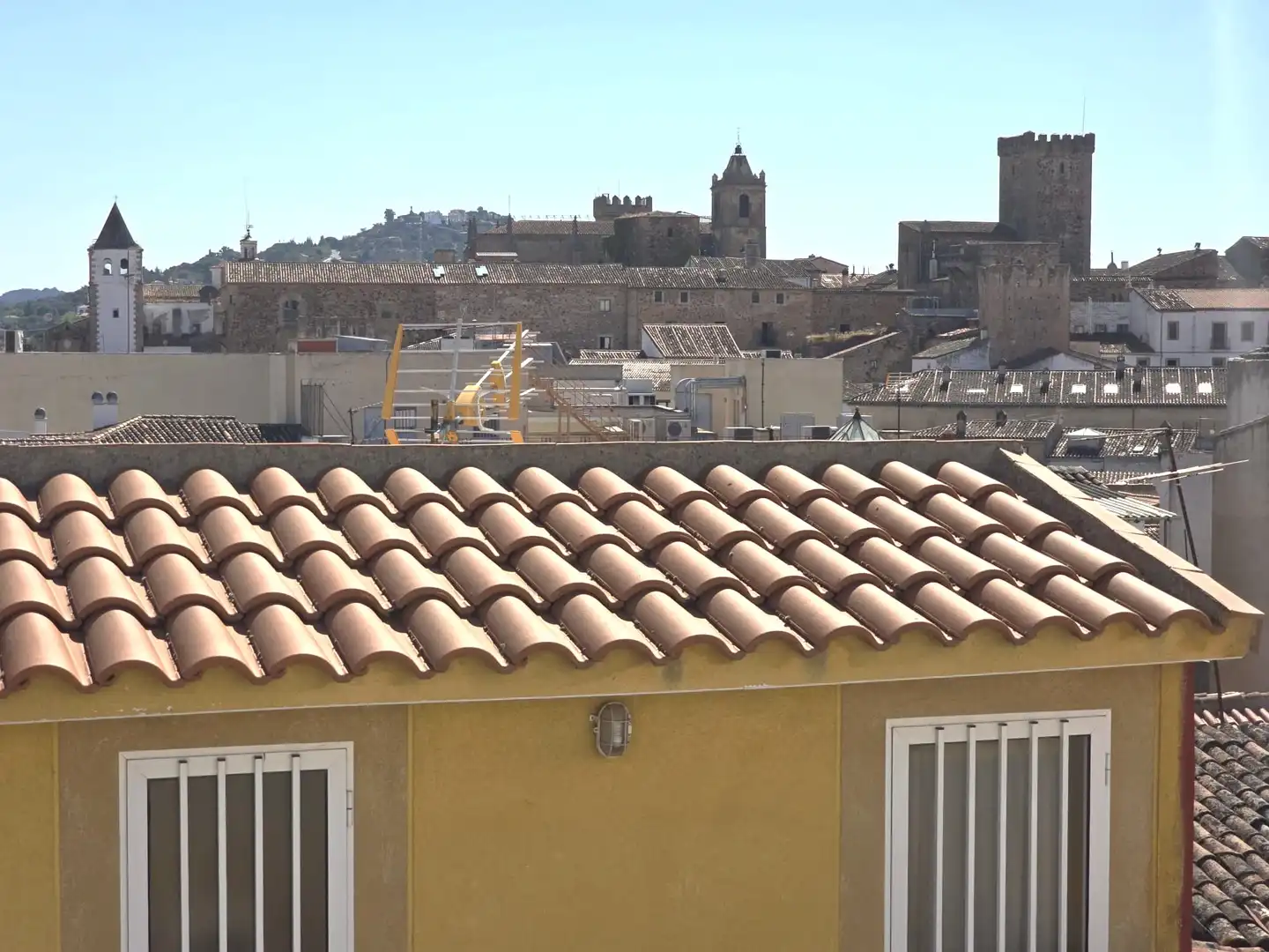 Exterior view of Apartments for rent in Cáceres  with Air Conditioner, Terrace and Furnished
