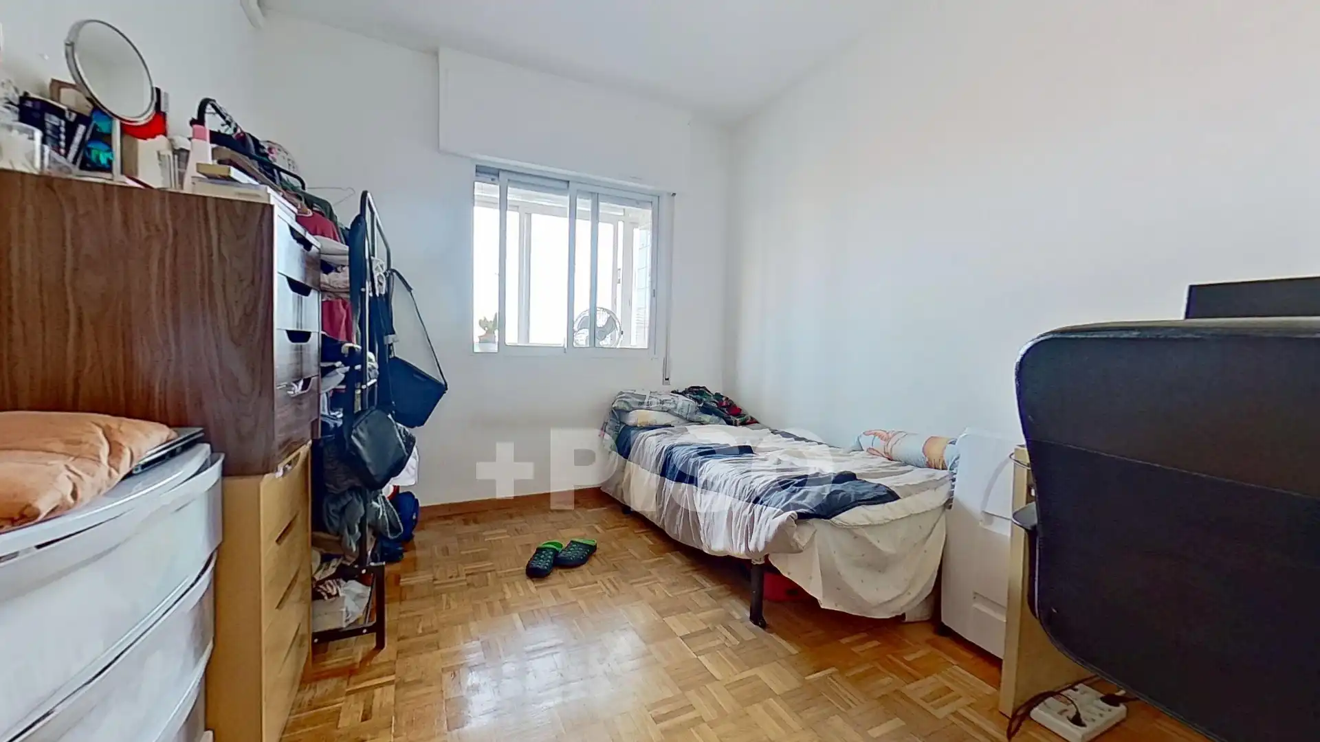 Bedroom of Flat for sale in Madrid  with Air Conditioner, Heating and Parquet flooring