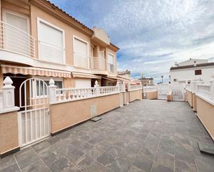 Exterior view of Single-family semi-detached for sale in Santa Pola  with Terrace and Balcony