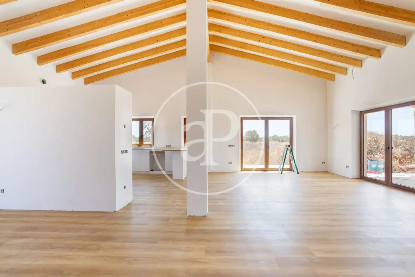 Sala de estar de Casa o chalet en venta en Campos con Aire acondicionado, Calefacción y Jardín privado