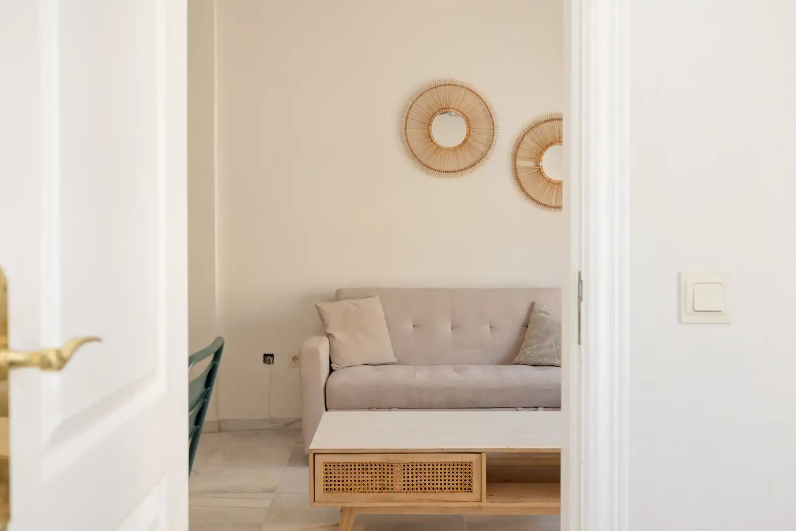 Living room of Flat for sale in Málaga  with Air Conditioner, Heating and Storage room