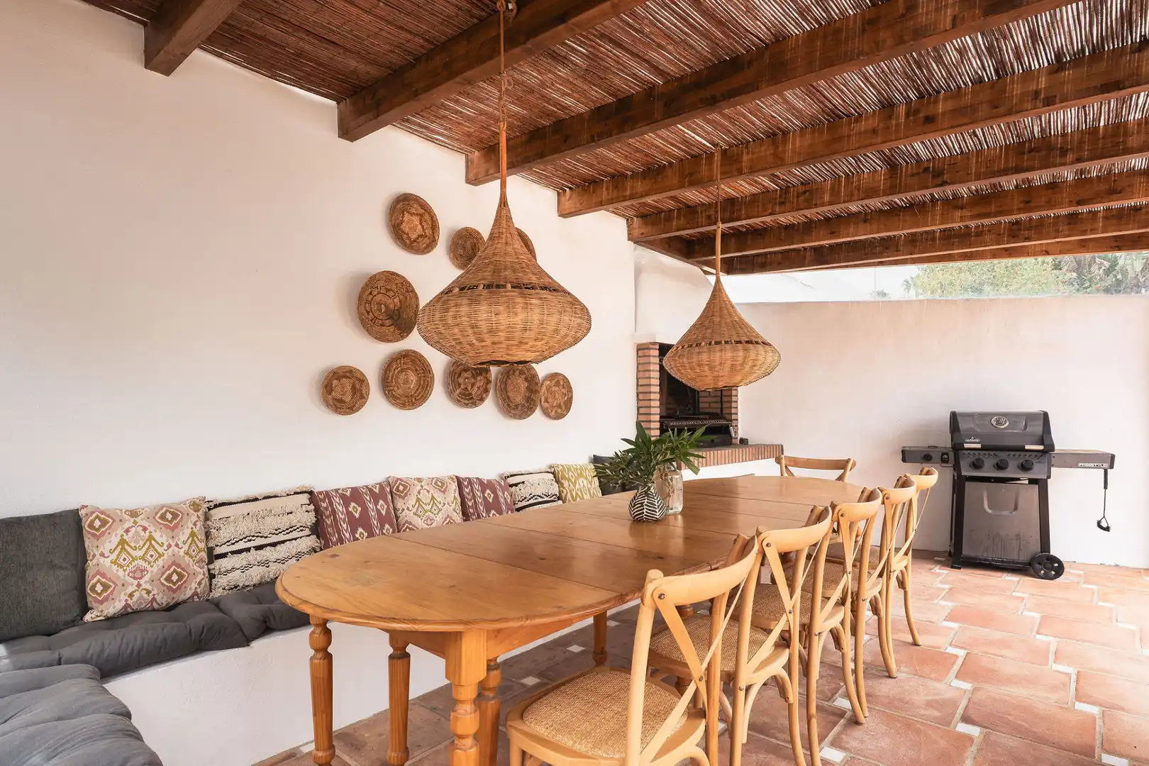 Terraza de Casa o chalet en venta en Estepona con Aire acondicionado, Jardín privado y Terraza