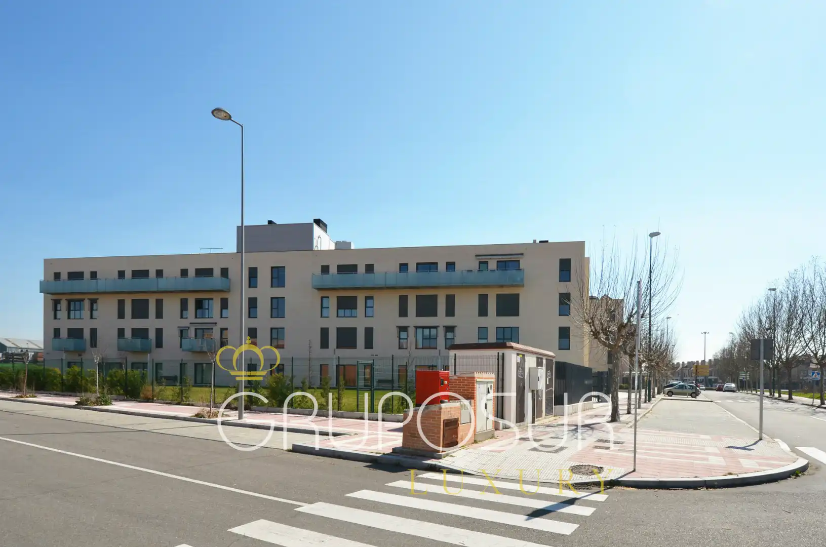 Vista exterior de Piso en venta en Valladolid con Calefacción, Jardín privado y Parquet