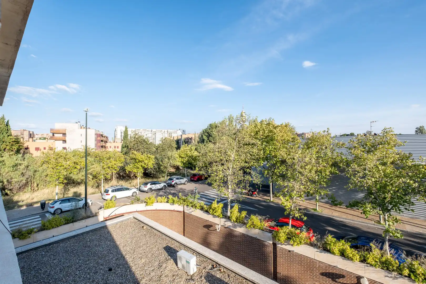 Terrace of Detached homes for sale in Zaragoza  with Air Conditioner, Heating and Community pool