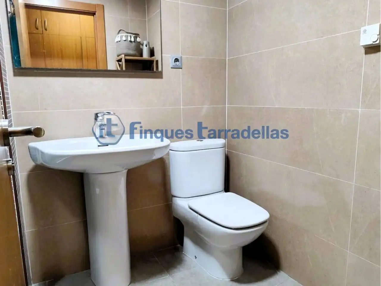 Badezimmer von Wohnung zum Verkauf in Blanes mit Heizung, Terrasse und Abstellraum