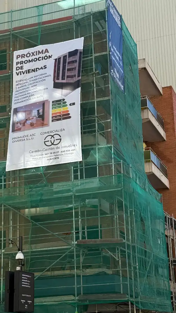 Vista exterior de Pis en venda en Albacete amb Aire condicionat, Calefacció i Parquet