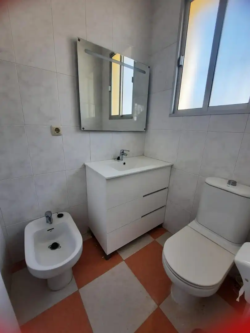 Baño de Apartamento de alquiler en Moguer