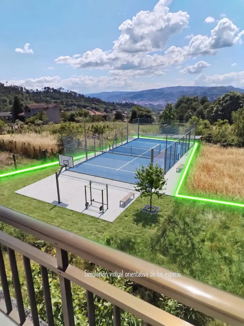 Terraza de Casa o chalet en venta en Ourense Capital  con Calefacción, Jardín privado y Terraza