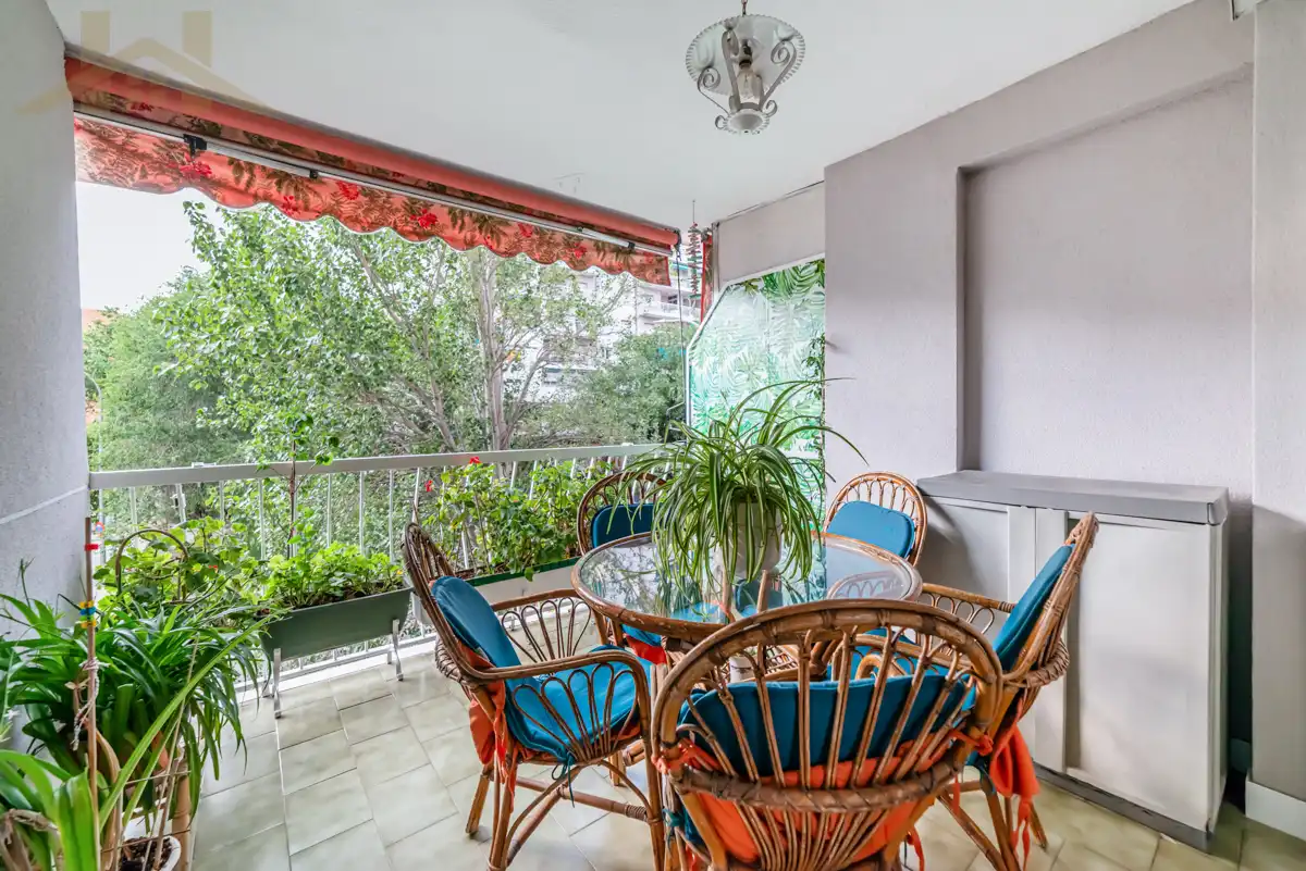 Terrace of Flat for sale in Alcorcón  with Heating, Terrace and Furnished