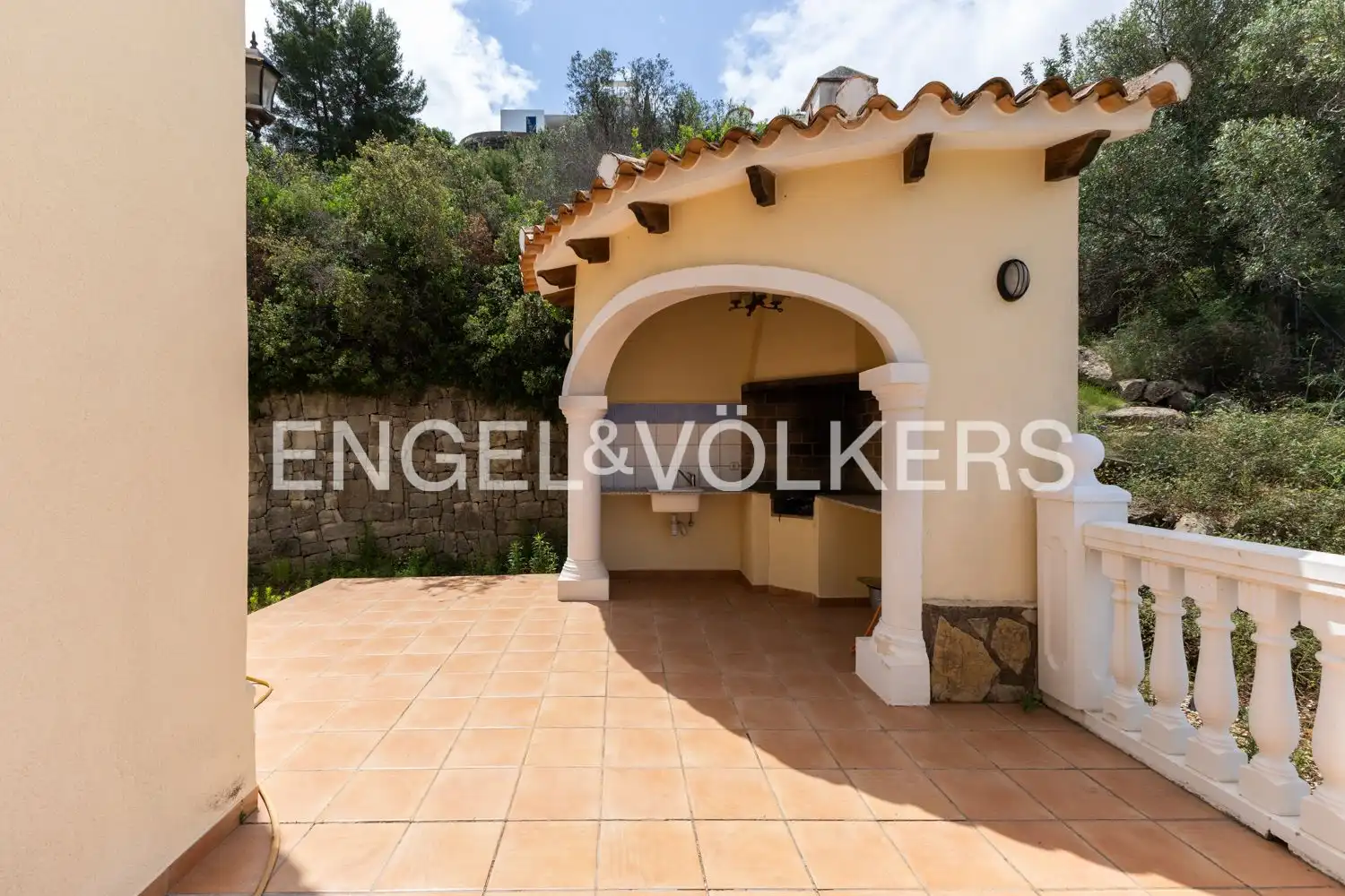 Terrassa de Casa o xalet en venda en Pedreguer amb Aire condicionat, Calefacció i Jardí privat