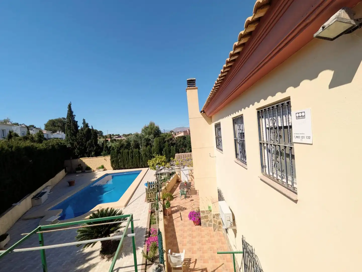 Piscina de Casa o chalet en venta en L'Alfàs del Pi con Aire acondicionado, Jardín privado y Terraza