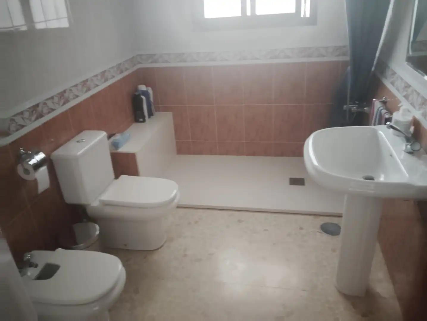 Bany de Casa o xalet en venda en Brenes amb Aire condicionat, Jardí privat i Piscina