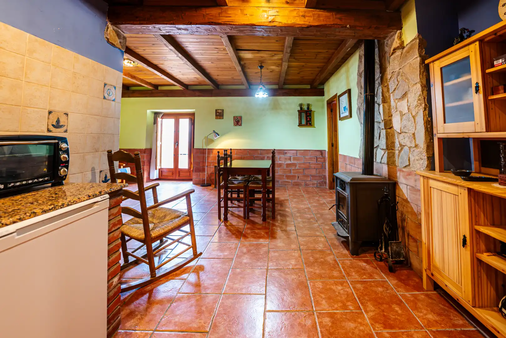 Kitchen of Flat for sale in Vilanova de Prades  with Heating, Furnished and Oven