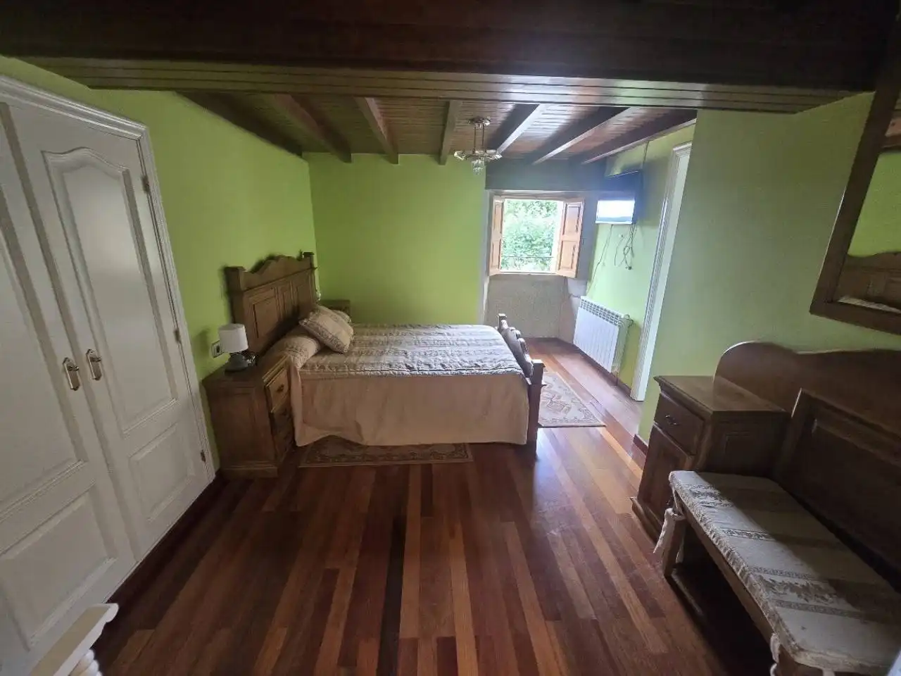 Schlafzimmer von Haus oder Chalet zum Verkauf in O Saviñao  mit Heizung, Privatgarten und Terrasse