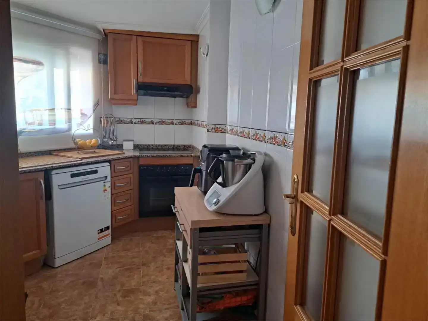 Kitchen of Attic for sale in Aldaia  with Air Conditioner and Balcony