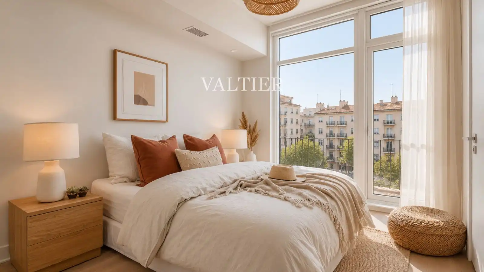 Bedroom of Attic for sale in Madrid  with Air Conditioner, Terrace and Furnished