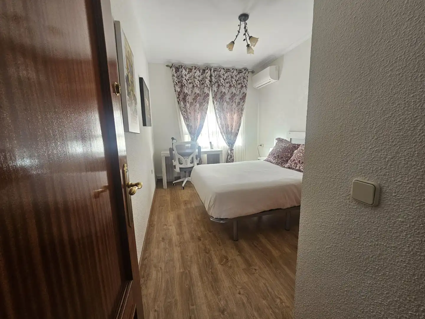 Schlafzimmer von Wohnung zur untervermieten in Cartagena mit Klimaanlage und Möbliert