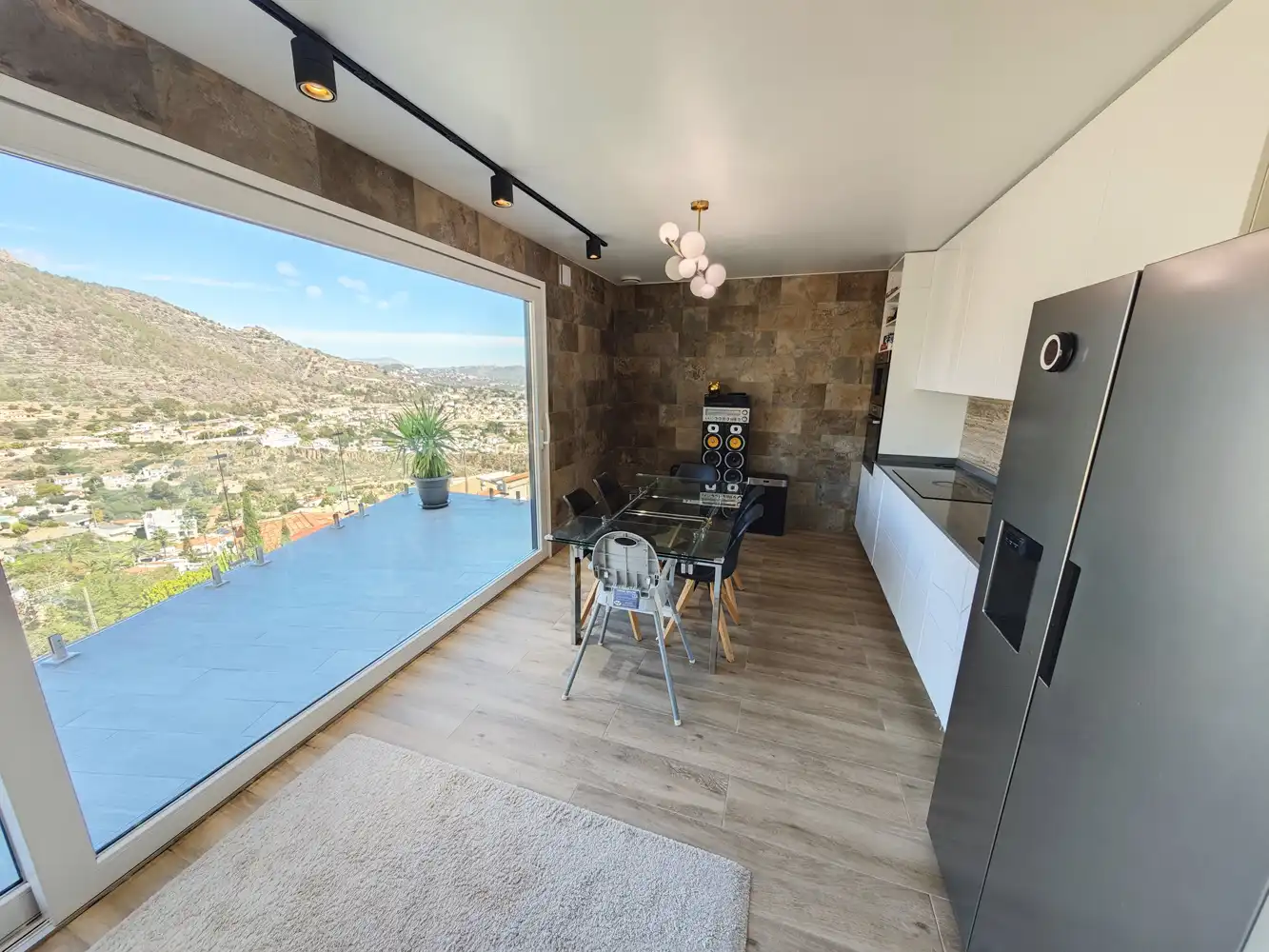 Comedor de Casa o chalet en venta en Calpe / Calp con Aire acondicionado, Calefacción y Jardín privado