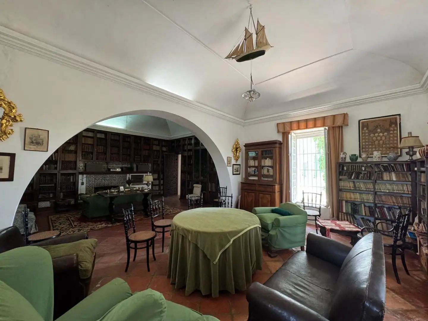Esszimmer von Country house zum Verkauf in Cazalla de la Sierra mit Terrasse, Abstellraum und Schwimmbad