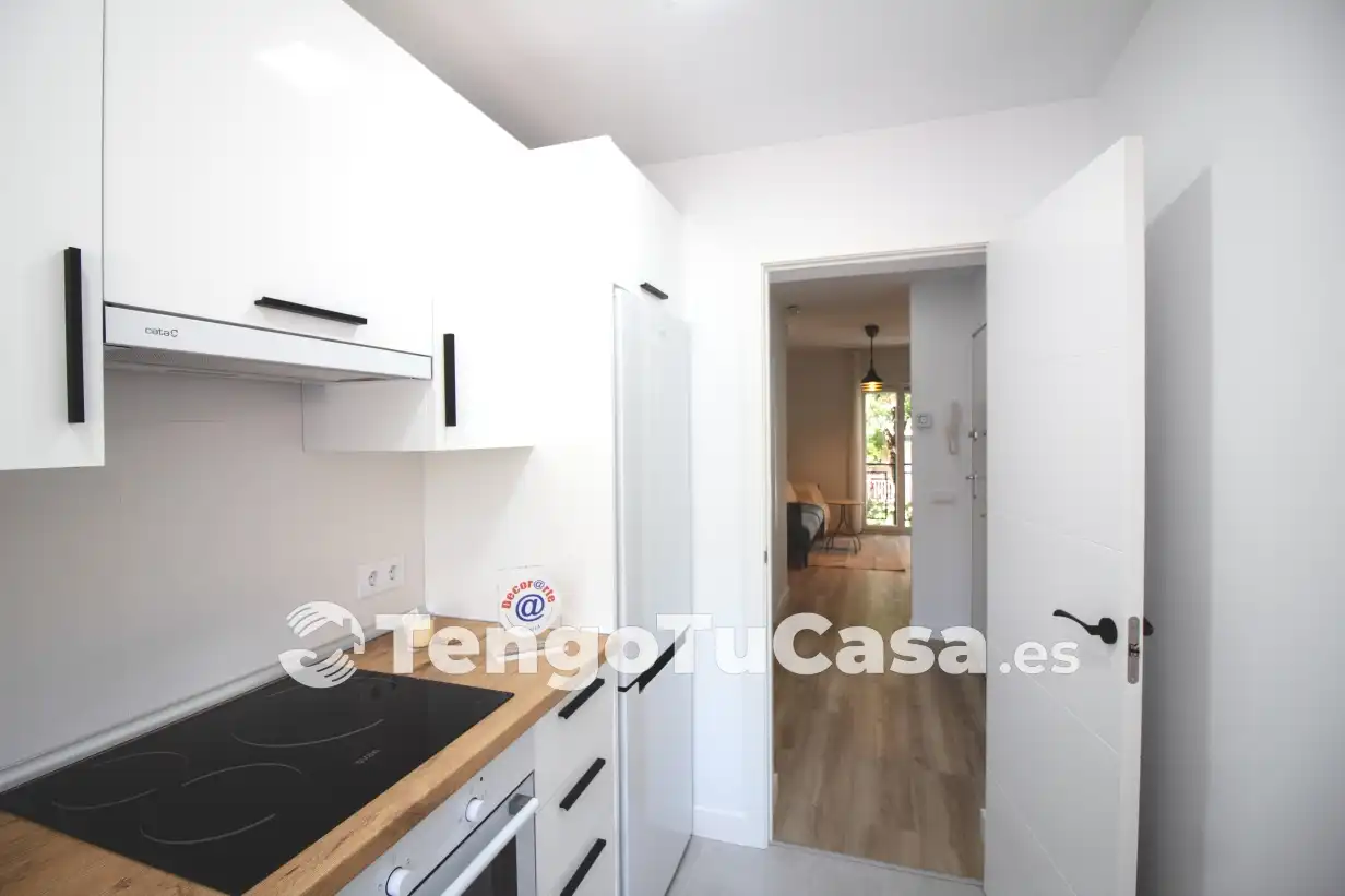 Kitchen of Flat for sale in Madrid  with Air Conditioner, Heating and Parquet flooring