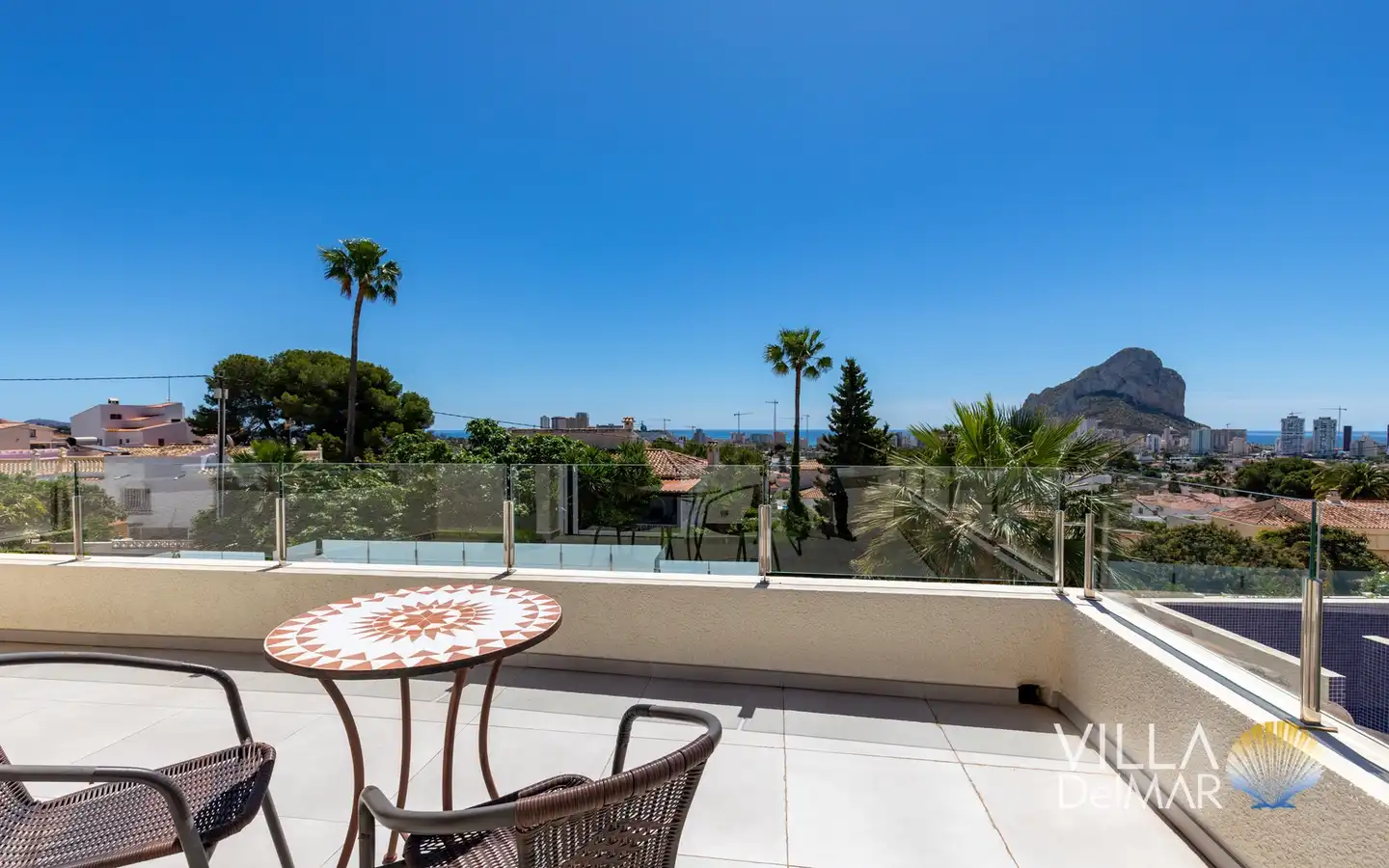 Terrace of Houses for sale in Calpe / Calp  with Air Conditioner, Heating and Private garden