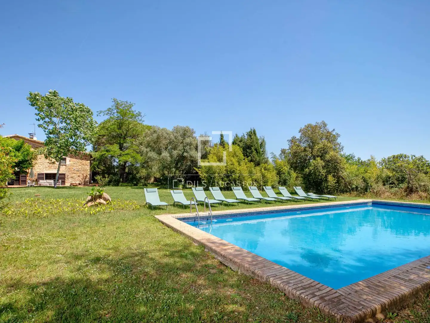 Casa rústica amb piscina en venda a Llagostera, imagen 2