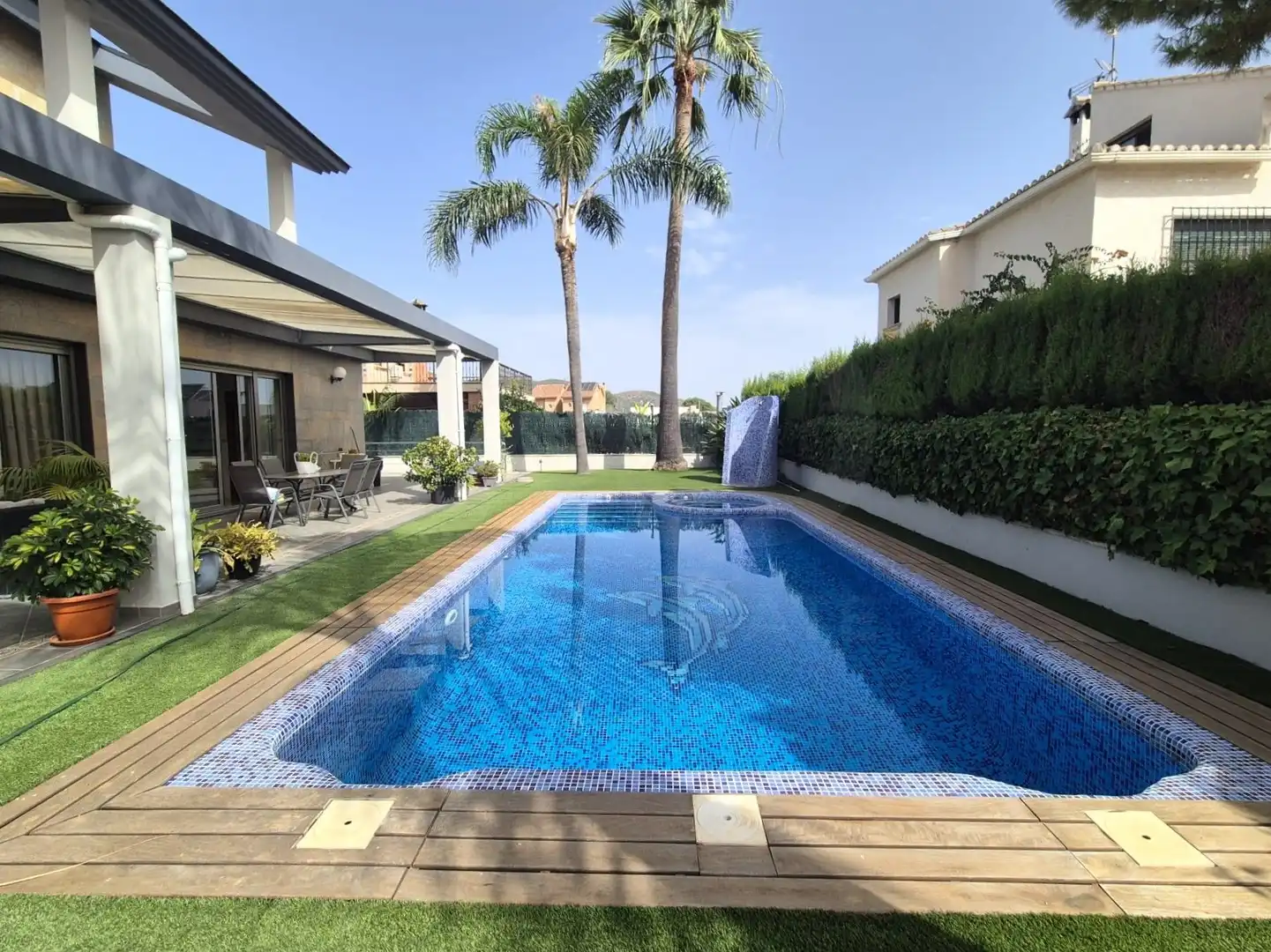 Piscina de Casa o chalet en venta en Gandia con Aire acondicionado, Calefacción y Terraza