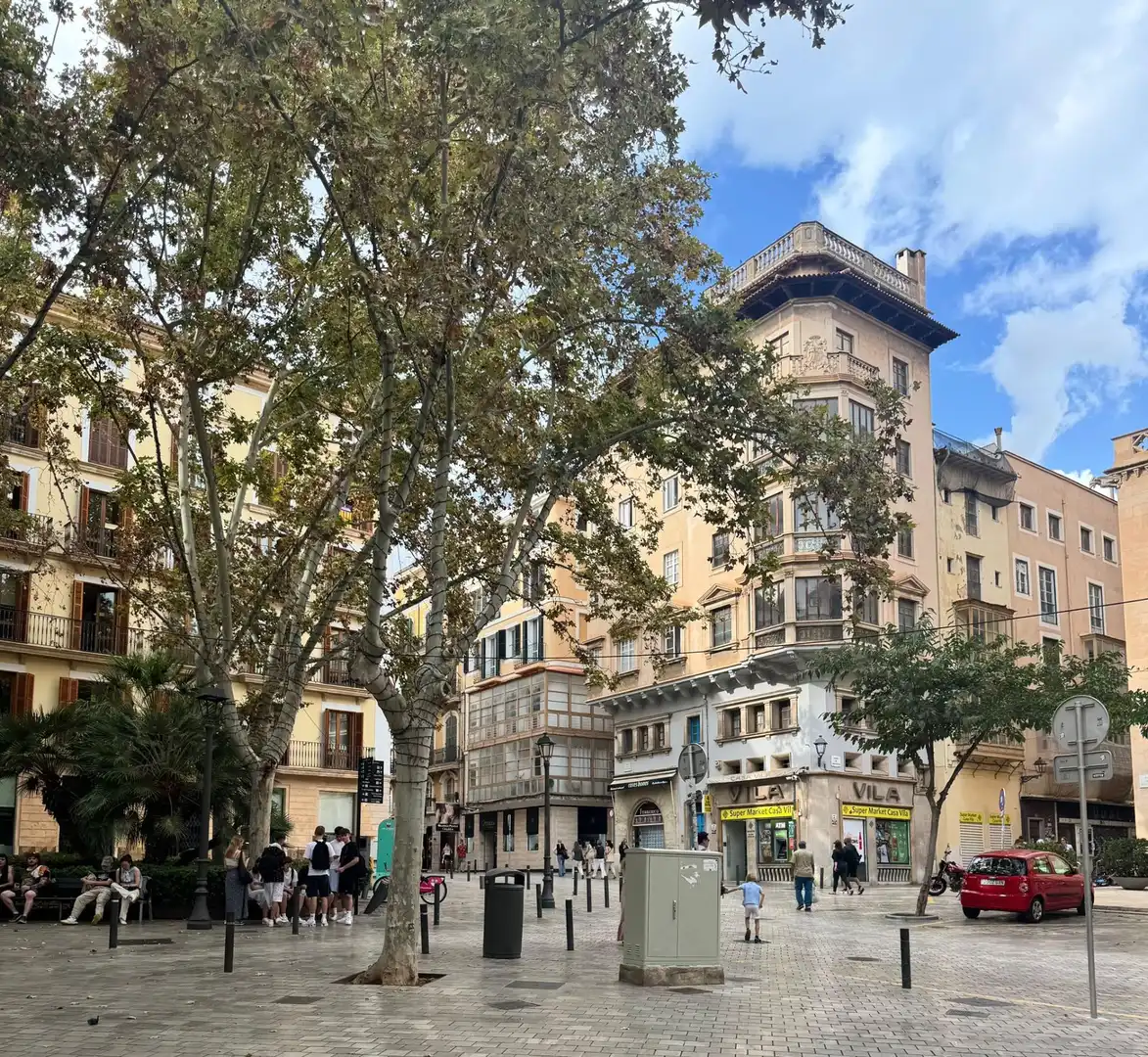 Vista exterior de Dúplex en venda en  Palma de Mallorca amb Parquet