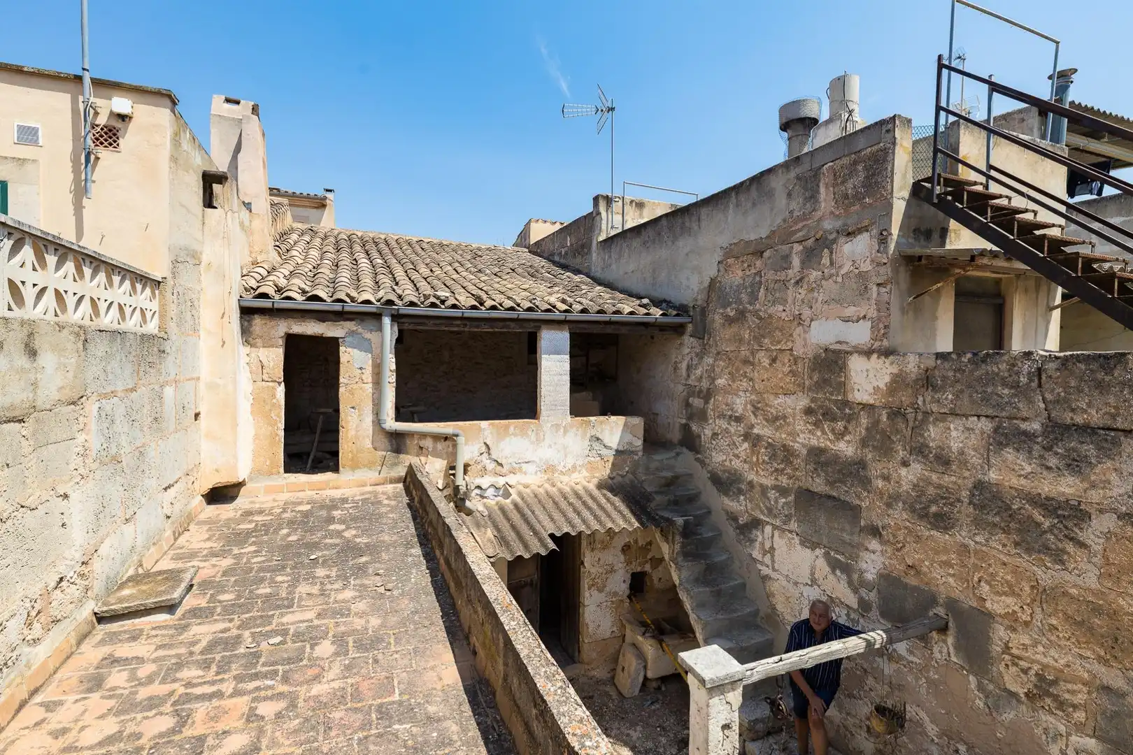 Vista exterior de Casa adosada en venta en Llucmajor con Jardín privado y Terraza