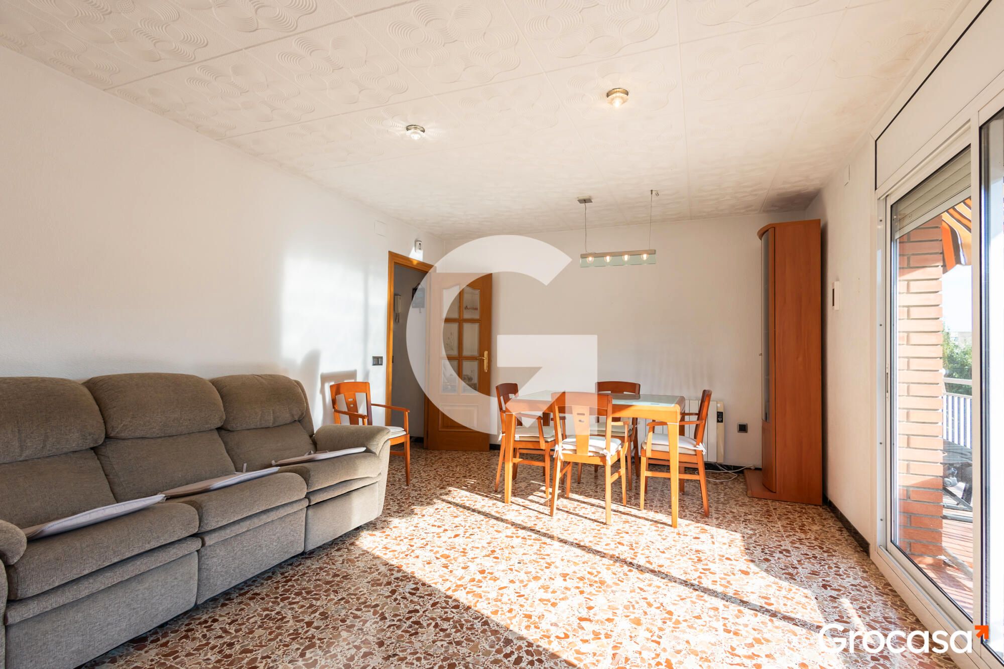 Sala d'estar de Àtic en venda en Viladecans amb Calefacció, Traster i Forn
