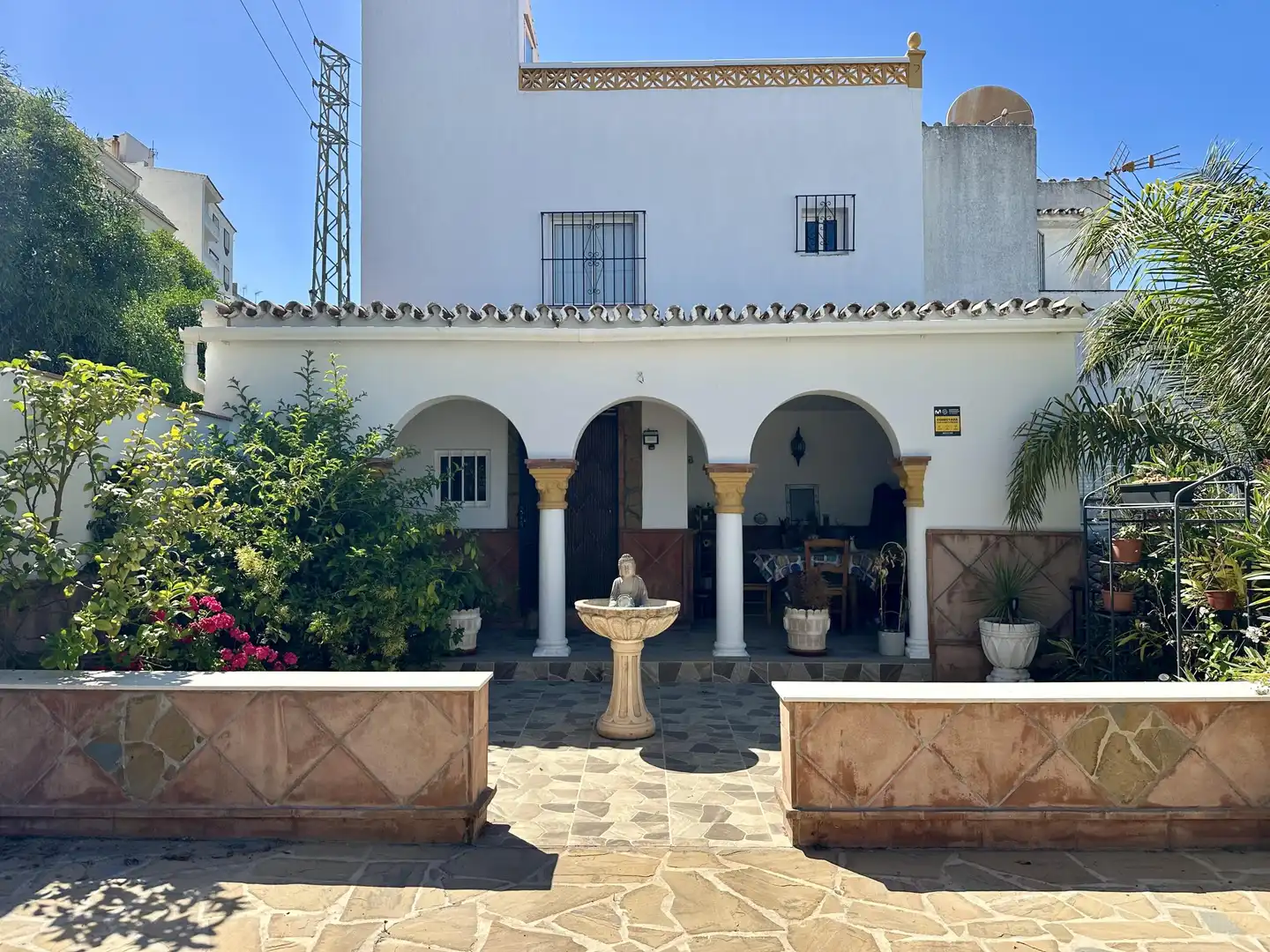 Jardín de Casa adosada en venta en Manilva con Calefacción, Terraza y Balcón