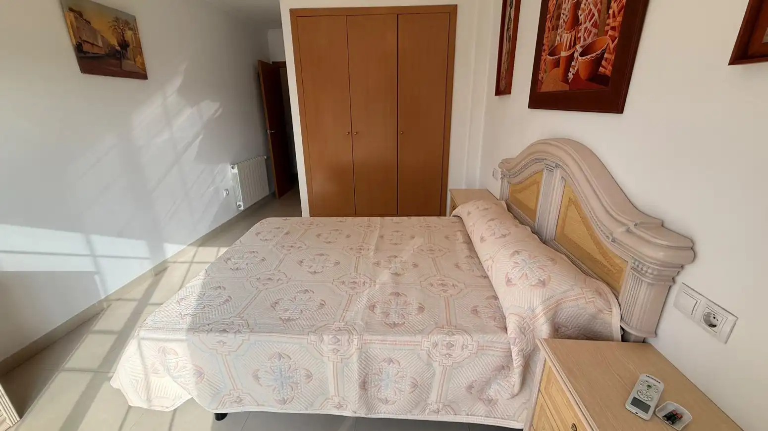 Schlafzimmer von Einfamilien-Reihenhaus zur Miete in Canet d'En Berenguer mit Klimaanlage, Heizung und Privatgarten
