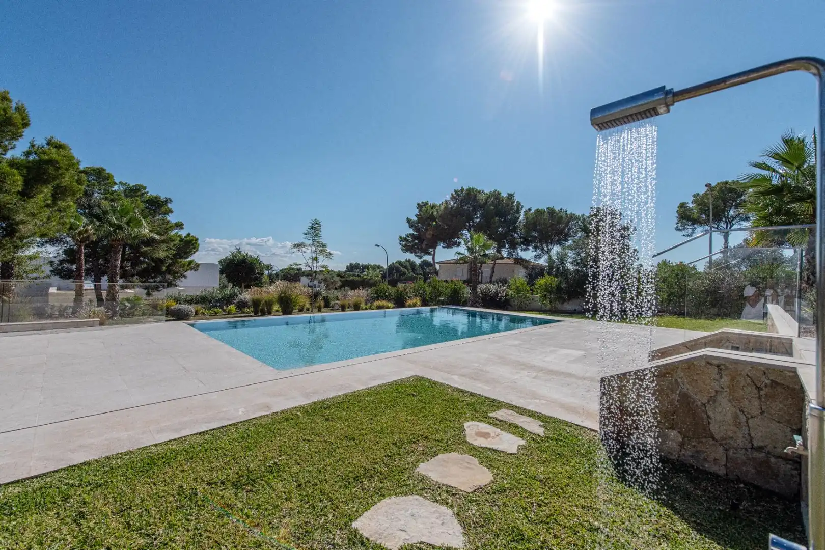 Swimming pool of Houses for sale in Calvià  with Air Conditioner, Private garden and Terrace