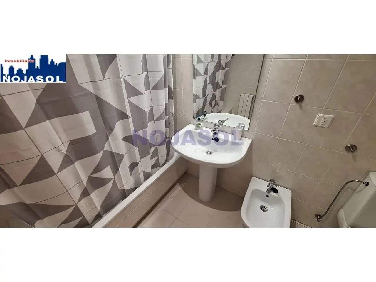 Badezimmer von Wohnung zur Miete in Noja mit Heizung, Terrasse und Möbliert