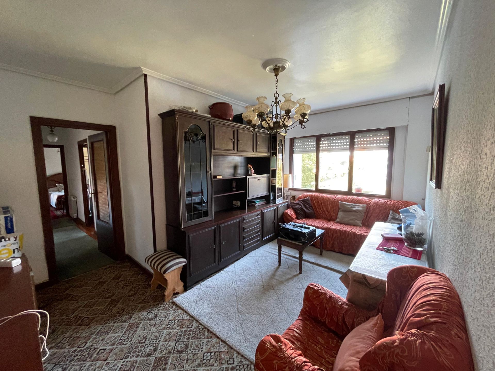Living room of Flat for sale in Barakaldo   with Heating, Parquet flooring and Terrace