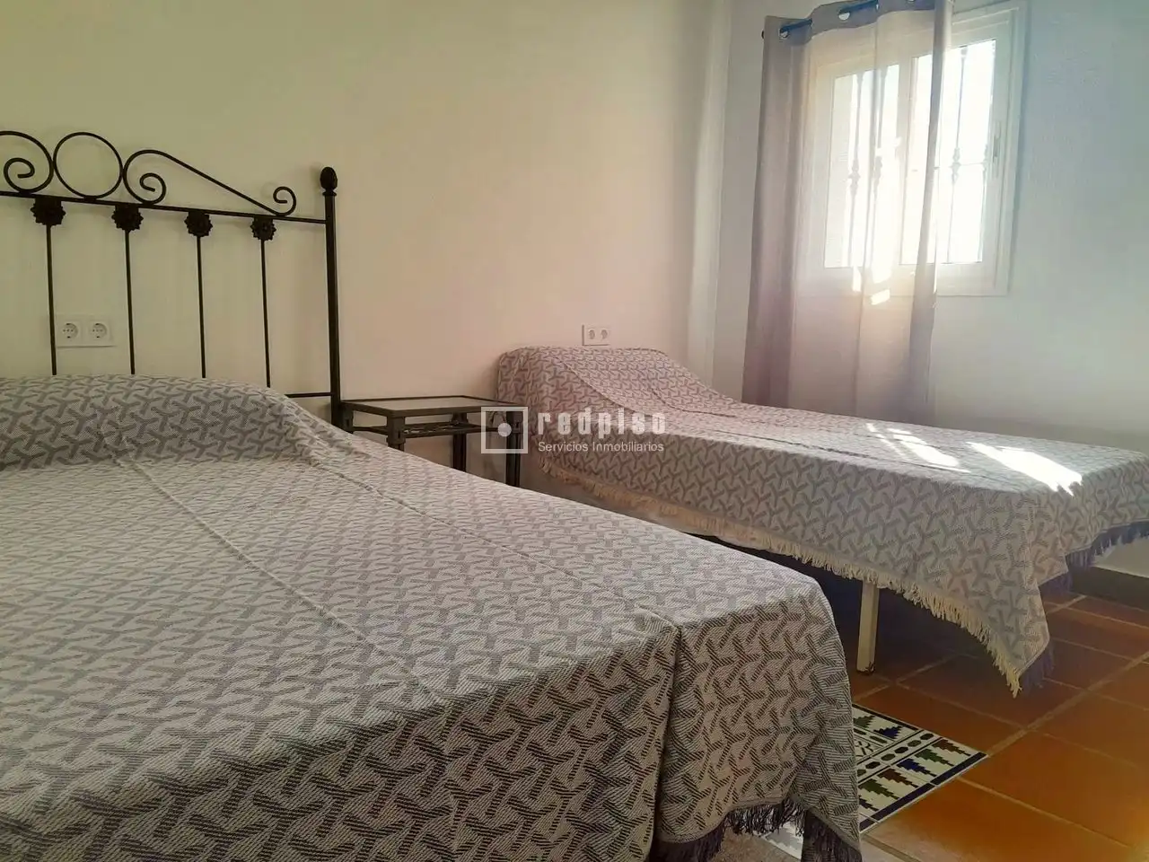 Bedroom of Apartments for rent in Málaga  with Air Conditioner, Heating and Terrace