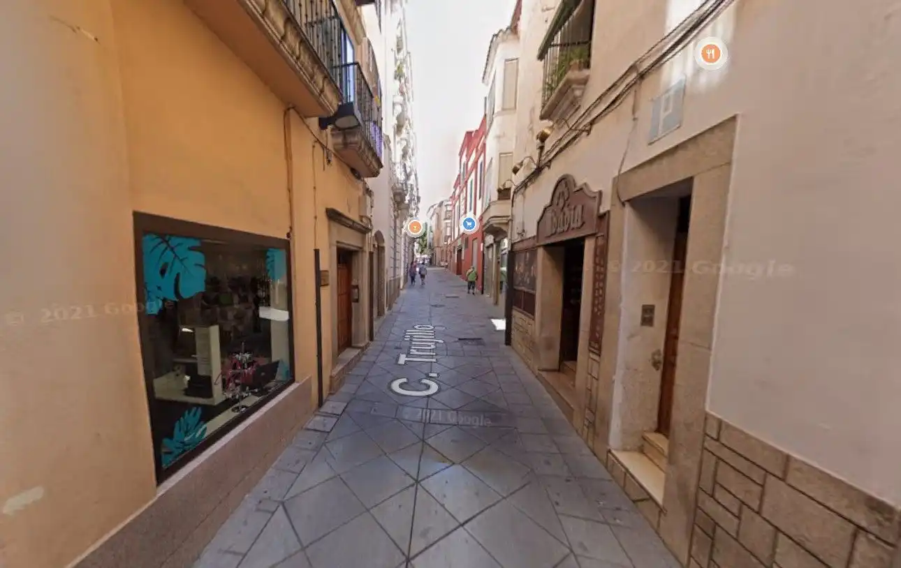 Vista exterior de Piso en venta en Plasencia