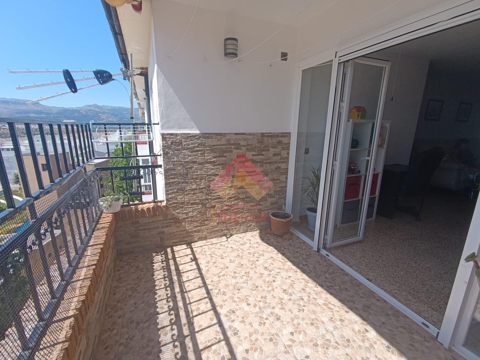 Balcony of Flat for sale in Ronda  with Air Conditioner and Storage room