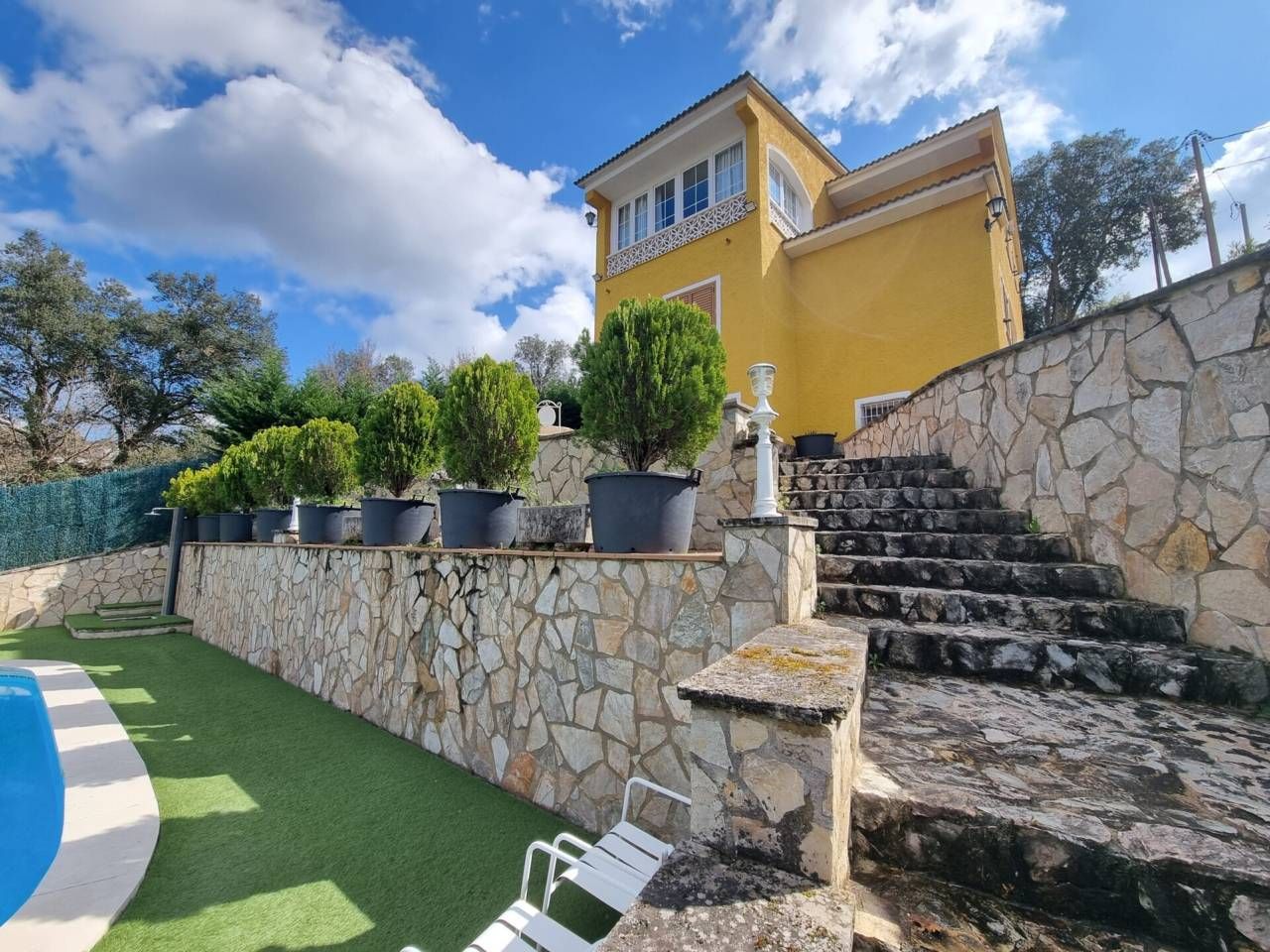 Vista exterior de Casa o xalet en venda en Maçanet de la Selva amb Aire condicionat, Calefacció i Jardí privat