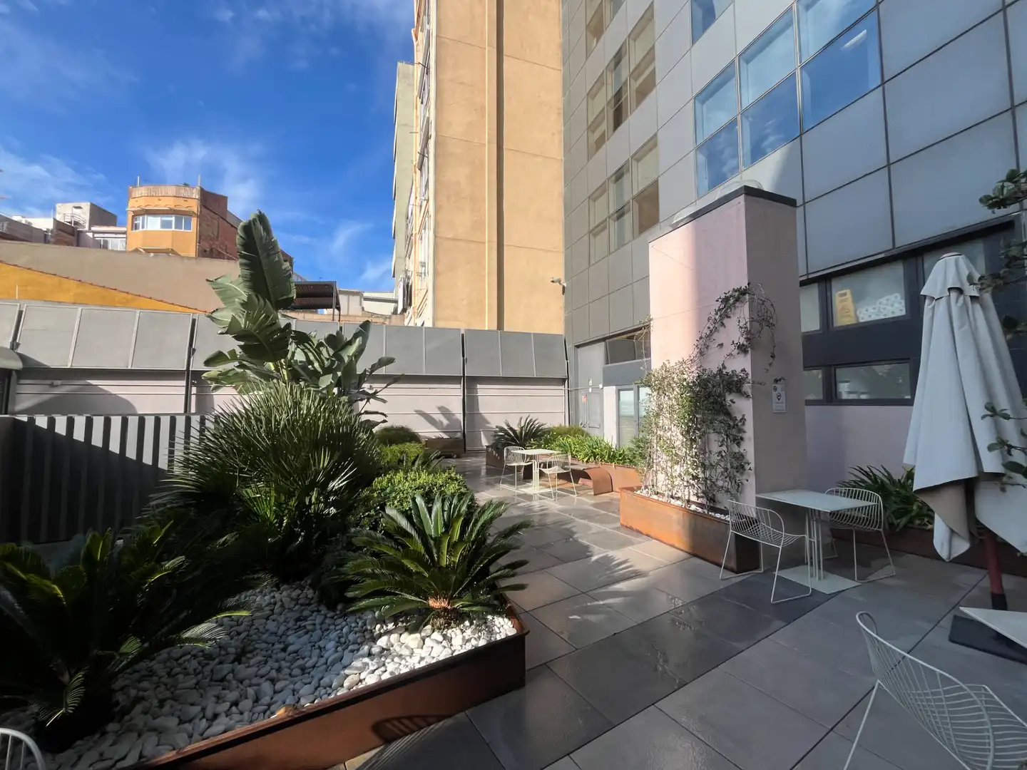 Terraza de Oficina de alquiler en Barcelona con Aire acondicionado, Calefacción y Terraza
