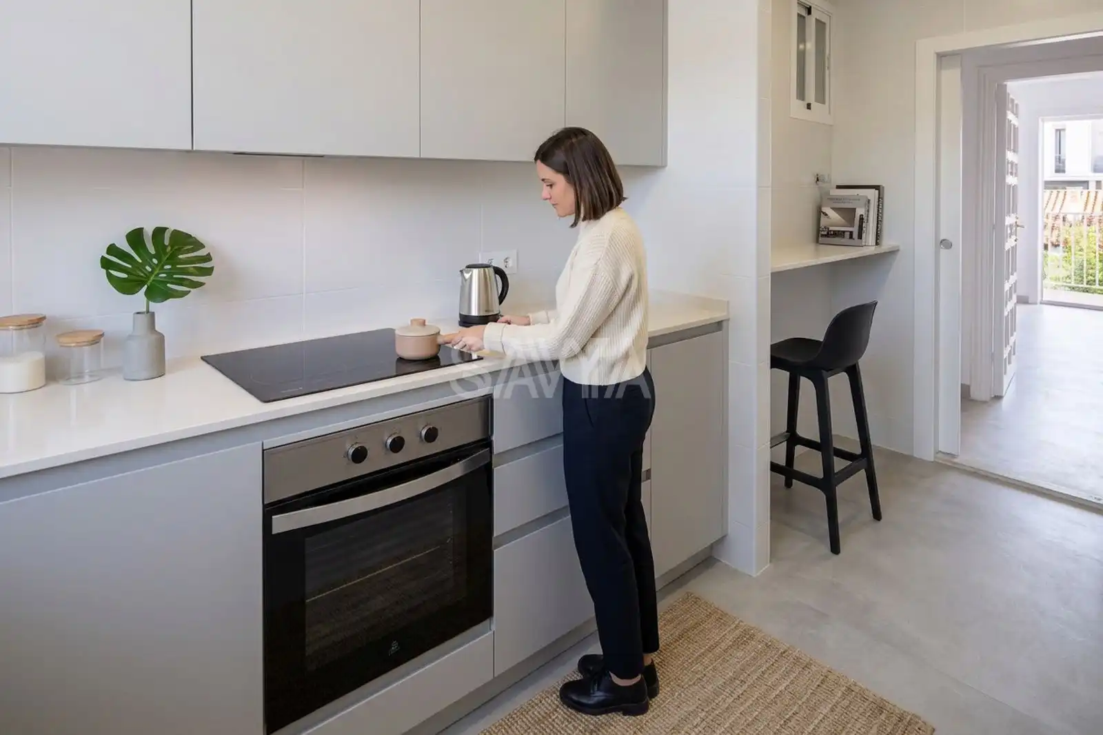 Cocina de Ático en venta en Sitges con Aire acondicionado, Calefacción y Terraza