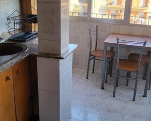 Kitchen of Flat to rent in  Valencia Capital  with Air Conditioner, Heating and Furnished