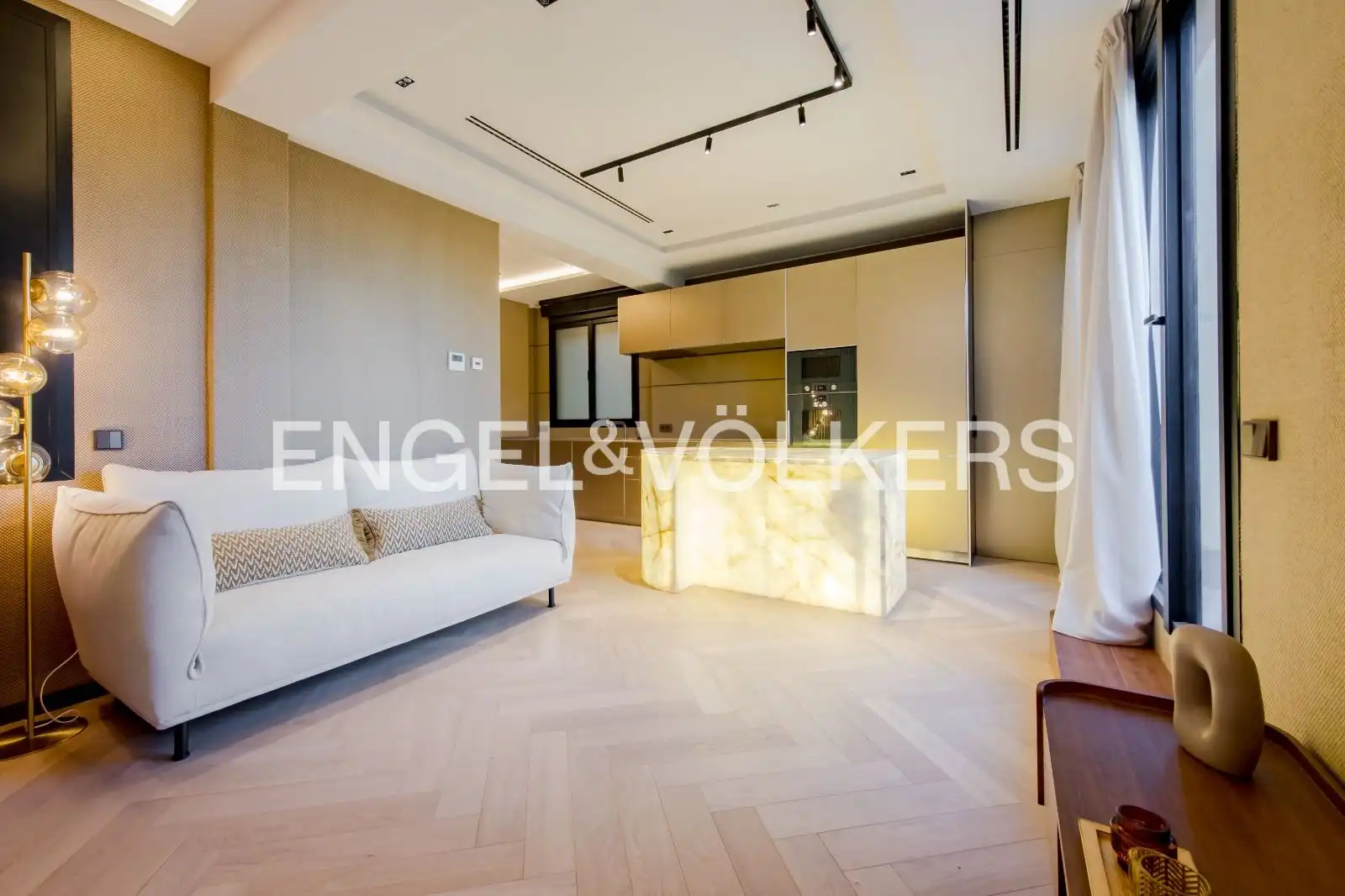 Living room of Flat for rent in Centro