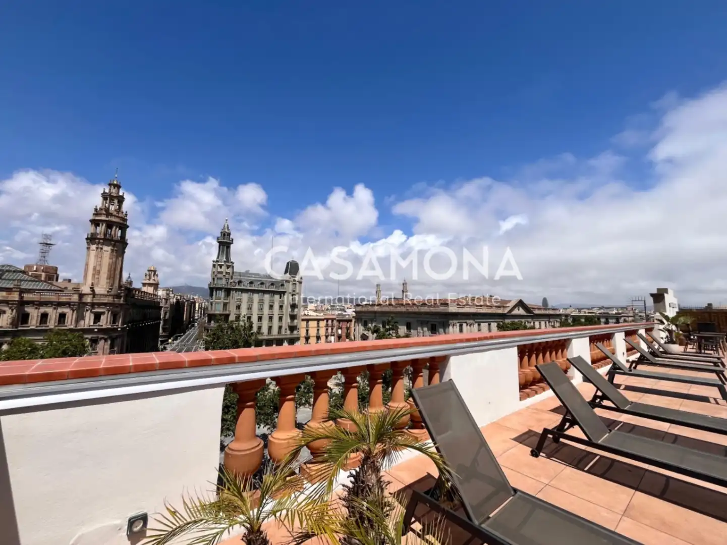Terrasse von Wohnungen zum Verkauf in Barcelona mit Klimaanlage, Heizung und Terrasse