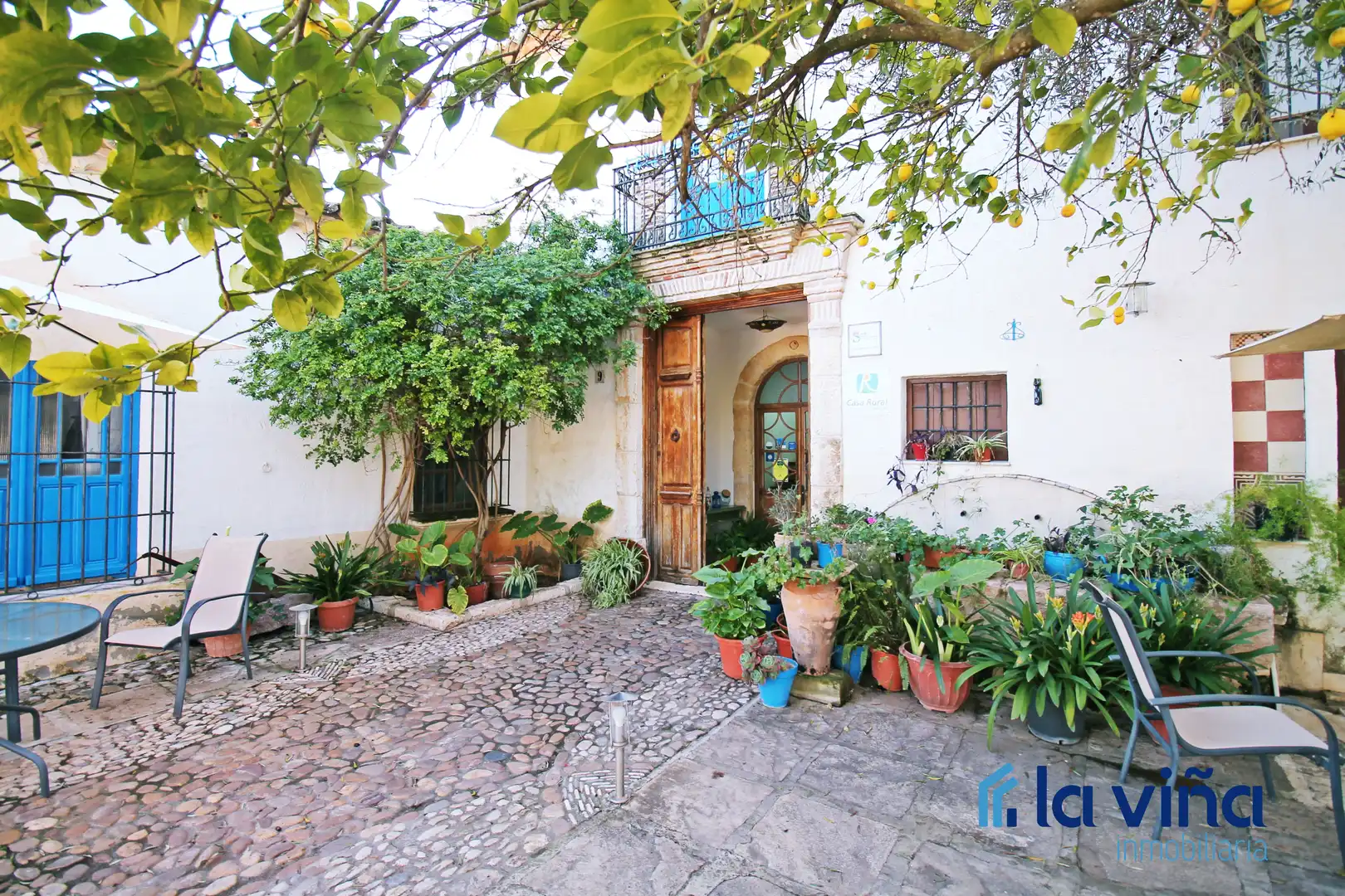 Vista exterior de Finca rústica en venta en Martín de la Jara con Aire acondicionado, Jardín privado y Trastero