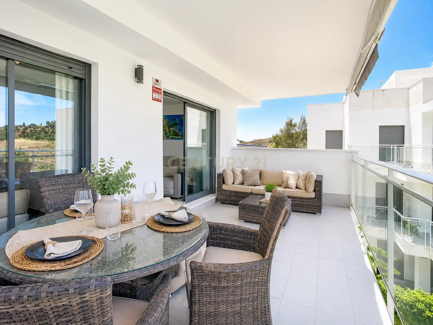 Terrassa de Pis en venda en Mijas amb Aire condicionat, Jardí privat i Forn