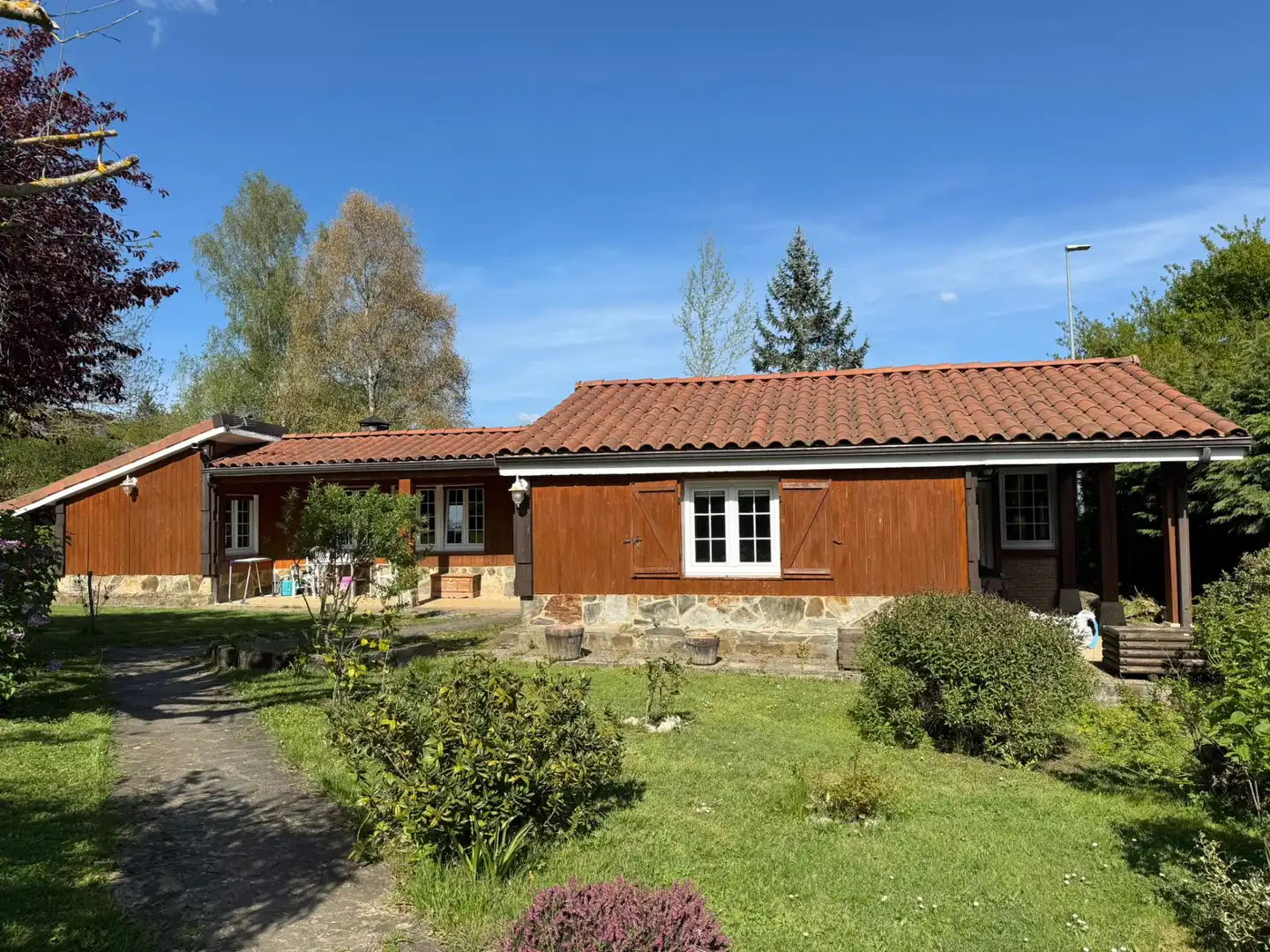 Vista exterior de Casa o xalet en venda en Zigoitia amb Jardí privat