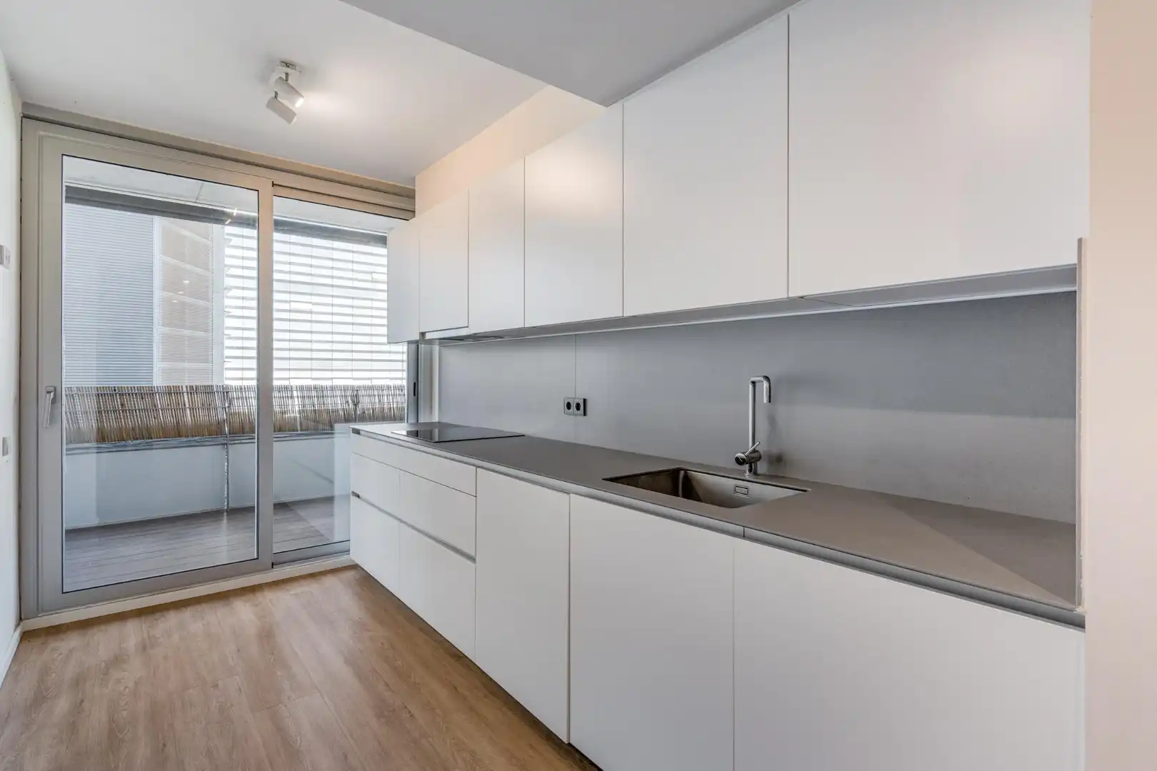 Kitchen of Flat for rent in Barcelona  with Air Conditioner, Heating and Parquet flooring
