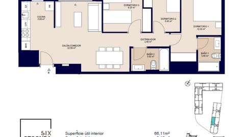 Foto 2 de Apartamento en venta en San Agustín, Alicante / Alacant